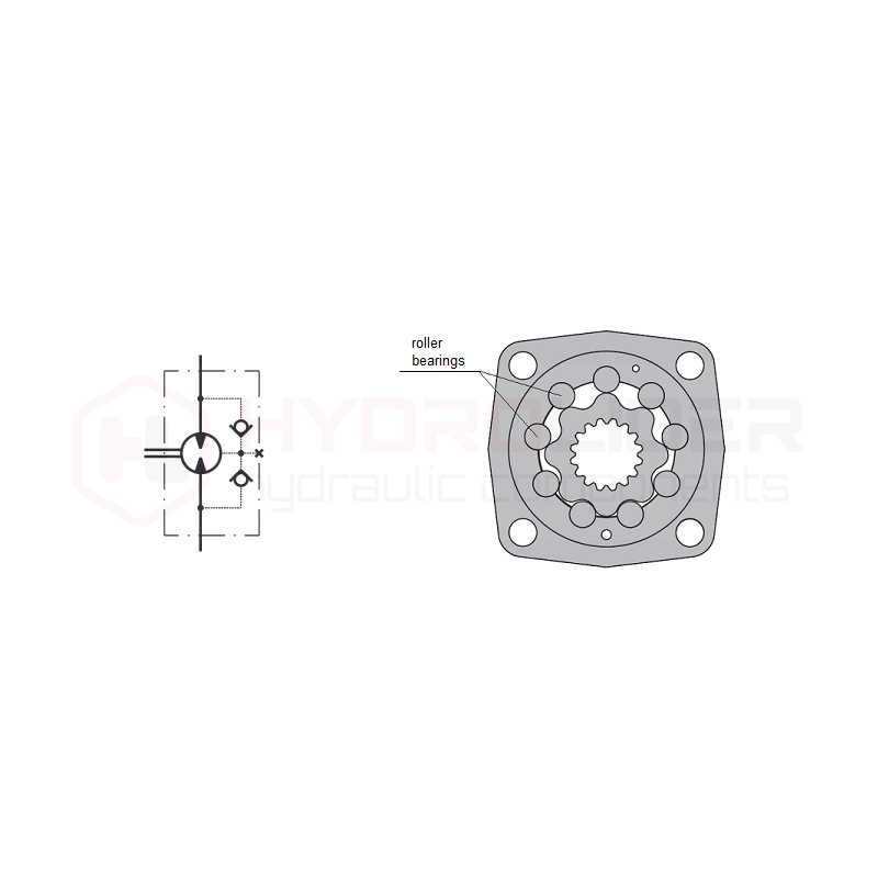 Silnik hydrauliczny SMS 80 WOM