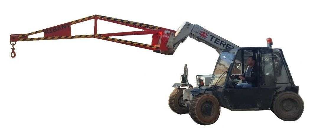 Grua / Braço de Suspenção JIBS empilhador telescópico RIBANT JIB AP28