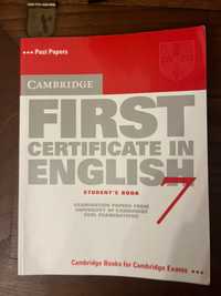 First Certificate English Students book