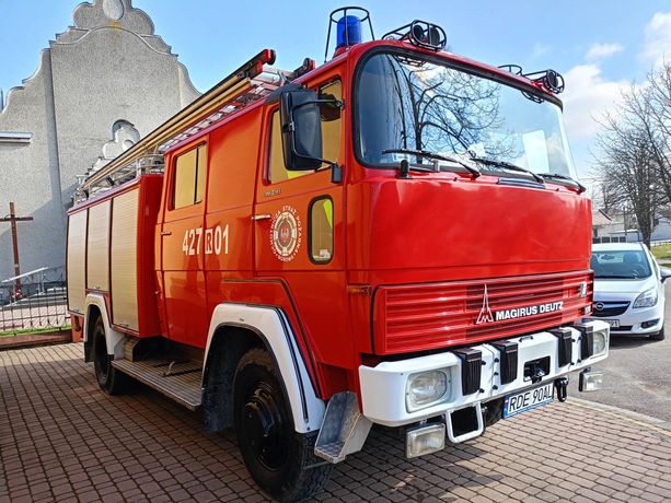 Magirus FM170D  Pożarniczy Magirus FM170D; drugi przetarg, cena obniżona o 50%