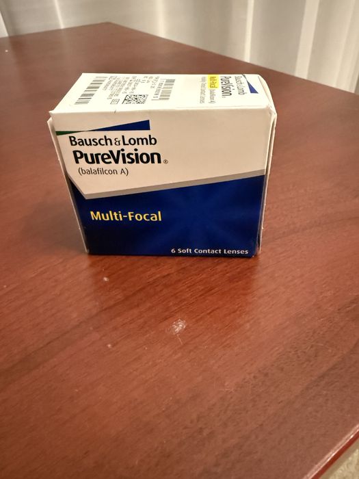 Soczewki kontaktowe Pure Vision Multi Focal