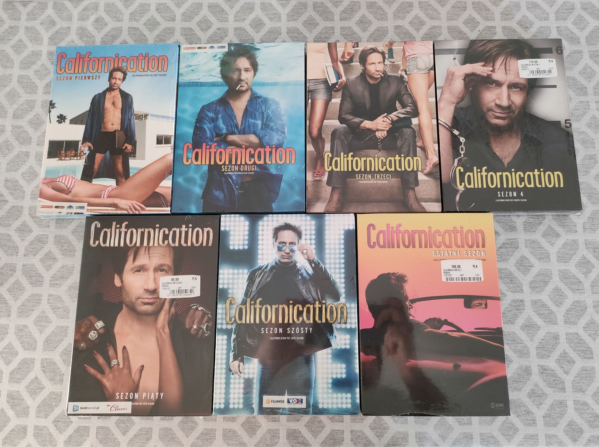 Californication - serial - 7 sezonów, DVD PL