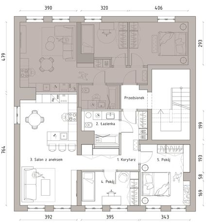 Mieszkanie Reszel 67,93 m2 + piwnica ostatnie mieszkanie w inwestycji!