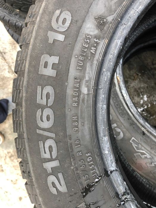 Шини CONTINENTAL 215/65 R16 CrossContact - зимова резина