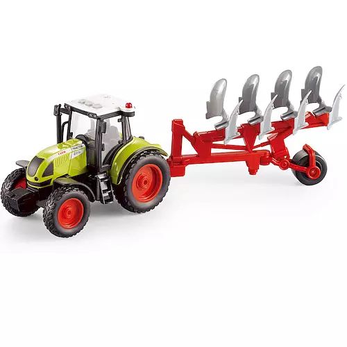 Traktor mówiący z przyczepą. Anek