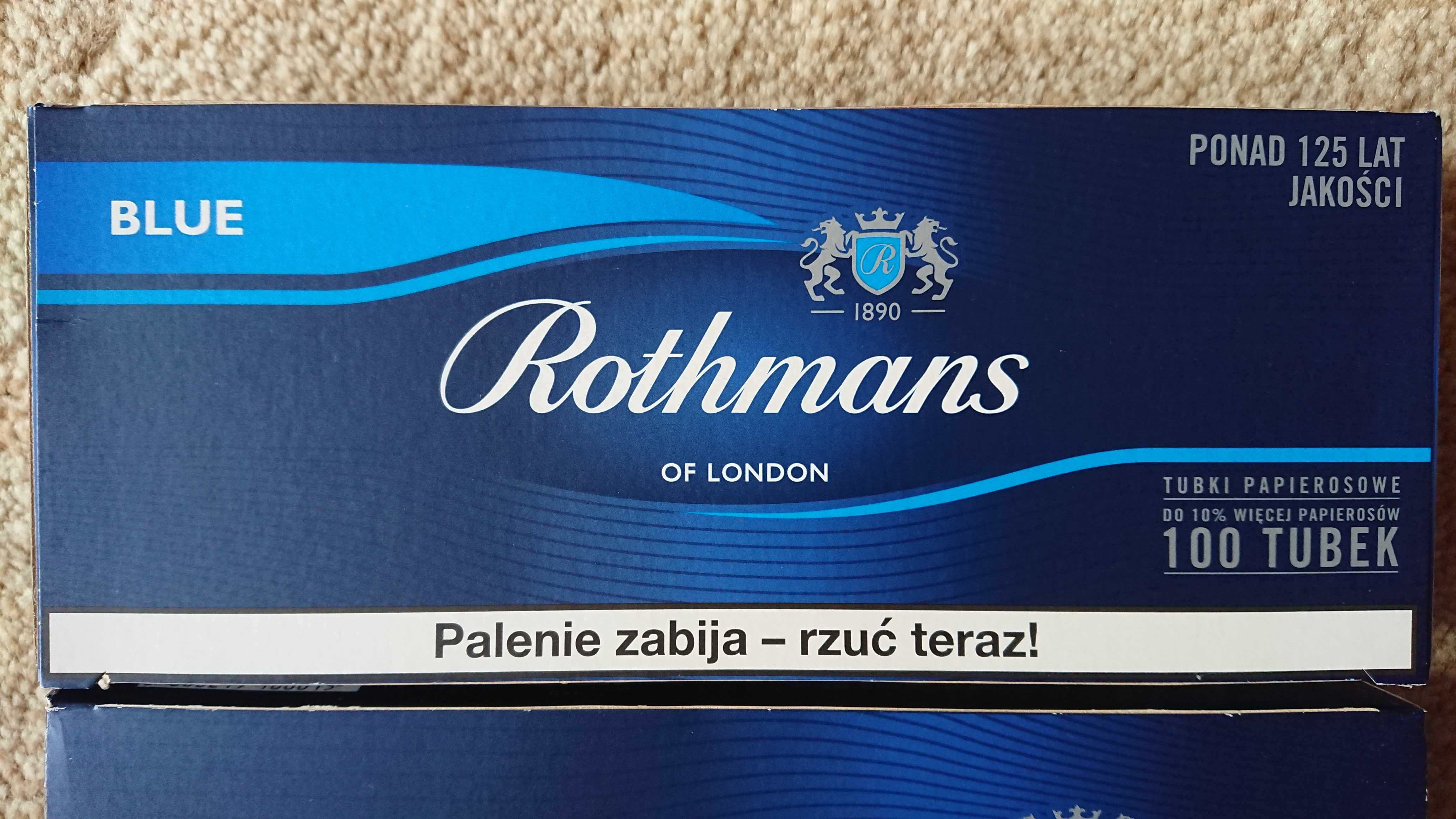 Gilzy Rothmans Blue 2 x 100 sztuk