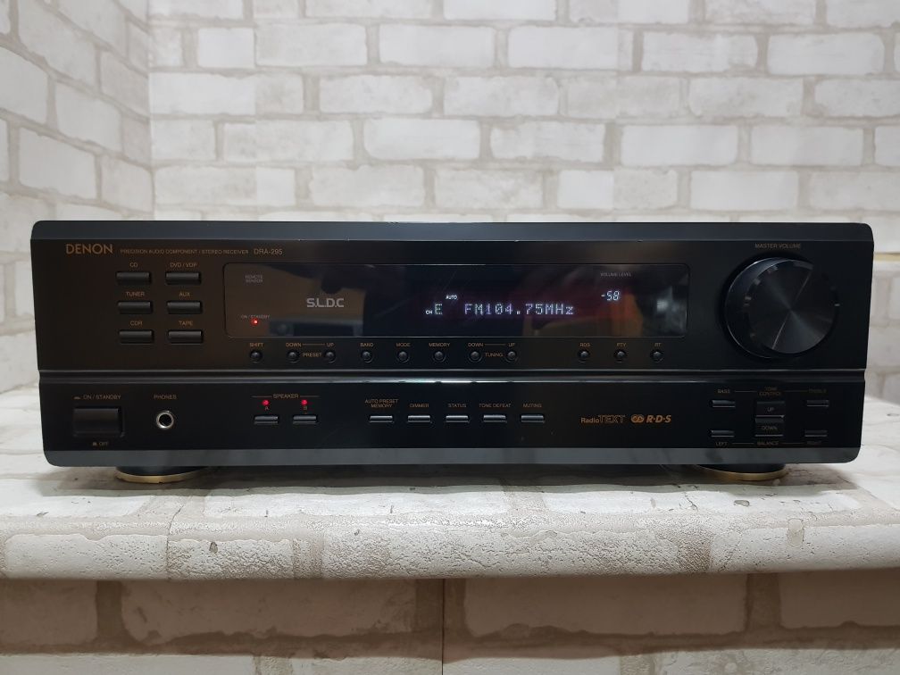 Стерео ресивер/підсилювач DENON DRA-295,*2x70 Вт,б/в з Німеччини(+1ц)
