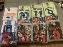 Mix koszulek pilkarskich Barcelona Messi Neymar Yamal Lewandowski