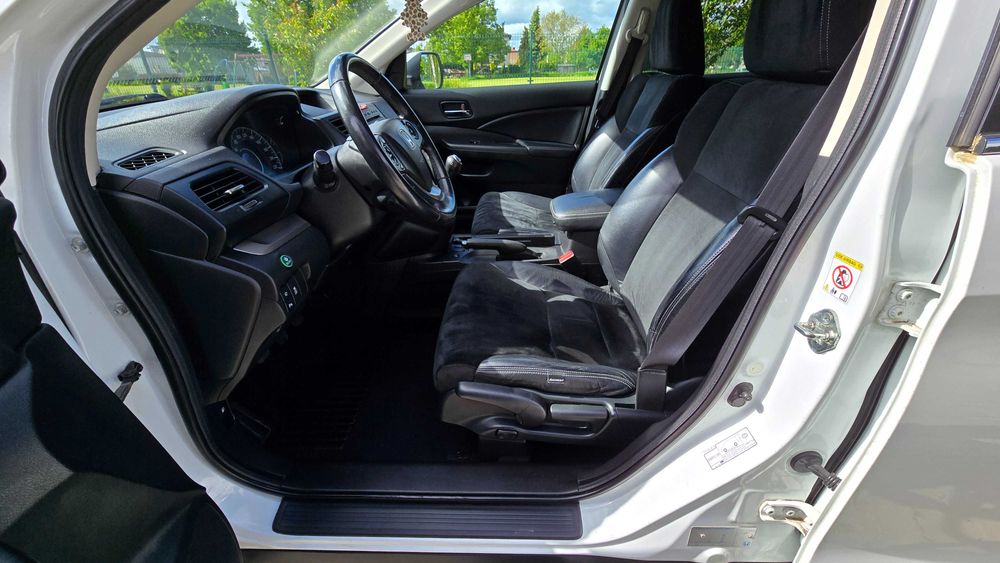 HONDA CR-V Bi-Xenon Led Alcantara Kamera ASO Alu18"1-wł.White jak NOWA