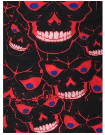 Wielofunkcyjny komin chusta maska czaszki bandana Termoaktywna NOW