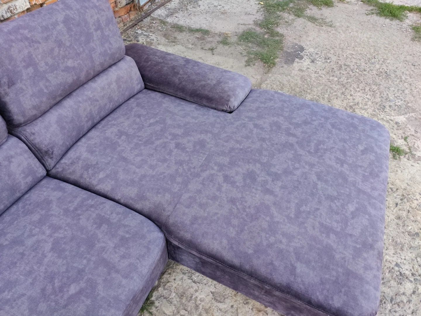 Новий кутовий розкладний диван.Мягкая мебель.Меблі з Німеччини.