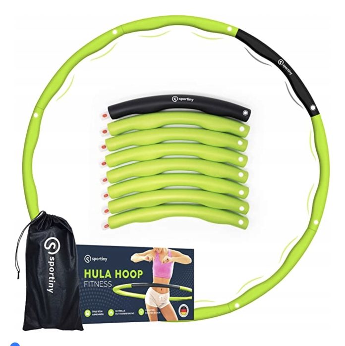 Hula hop z wypustkami SPORTINY 94 cm wielokolorowy