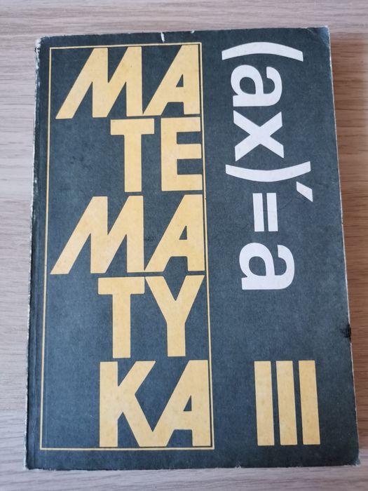 Podręcznik do klas III liceum technikum WSiP 1989