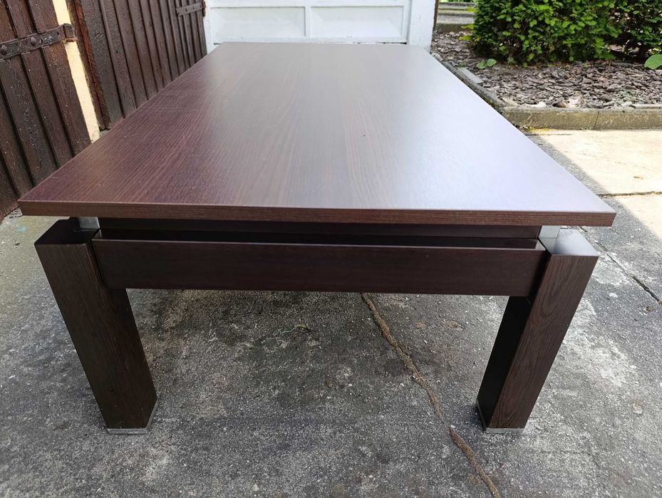 Ława drewniana ciemny brąz