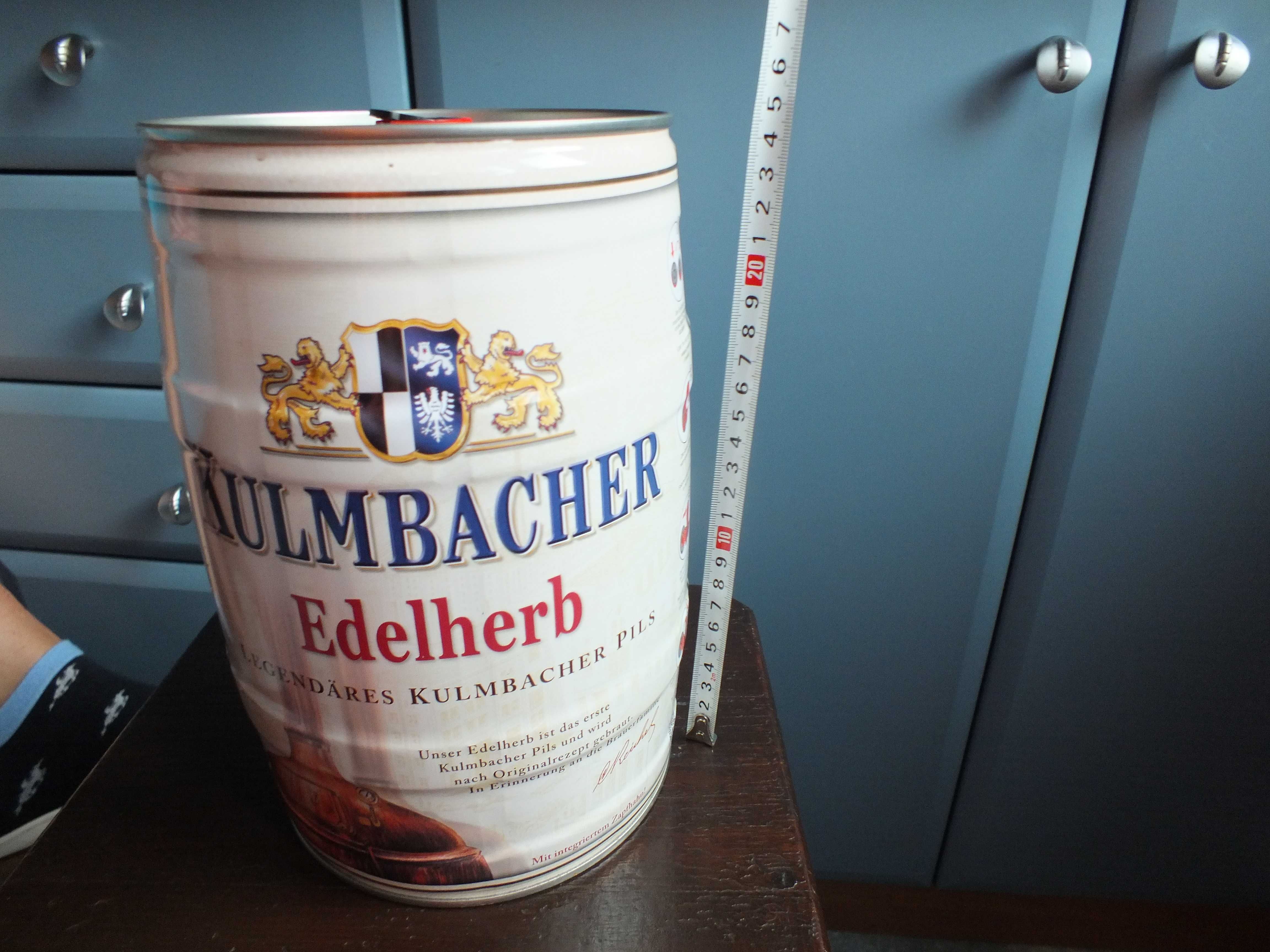 puszka po piwie KULMBACHER poj. 5l  kolekcje kega