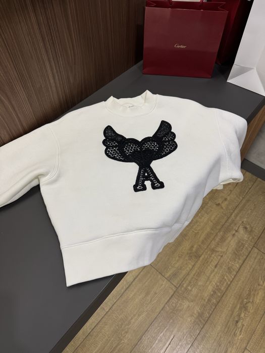 Жіночий світшот Ami Paris оригінал heron preston jacquemus ttswtrs