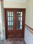 Porta madeira com vidro