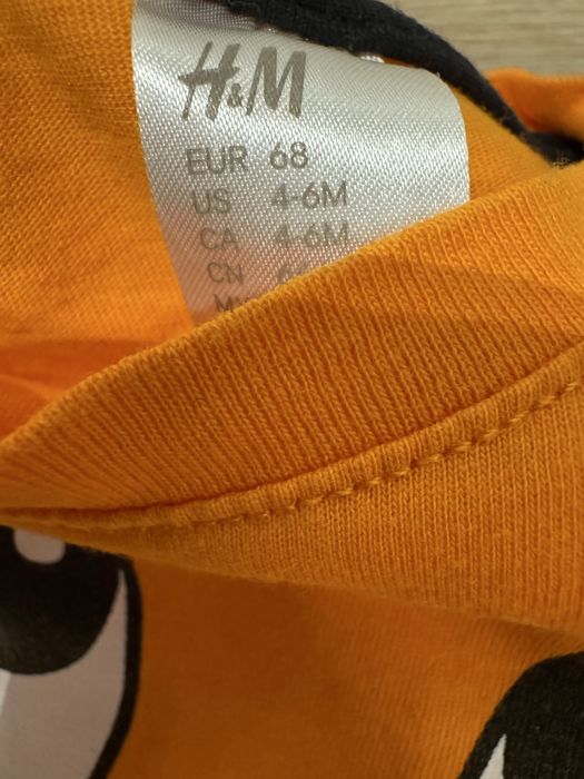 Bluzka i spodnie - halloween - h&m - 68