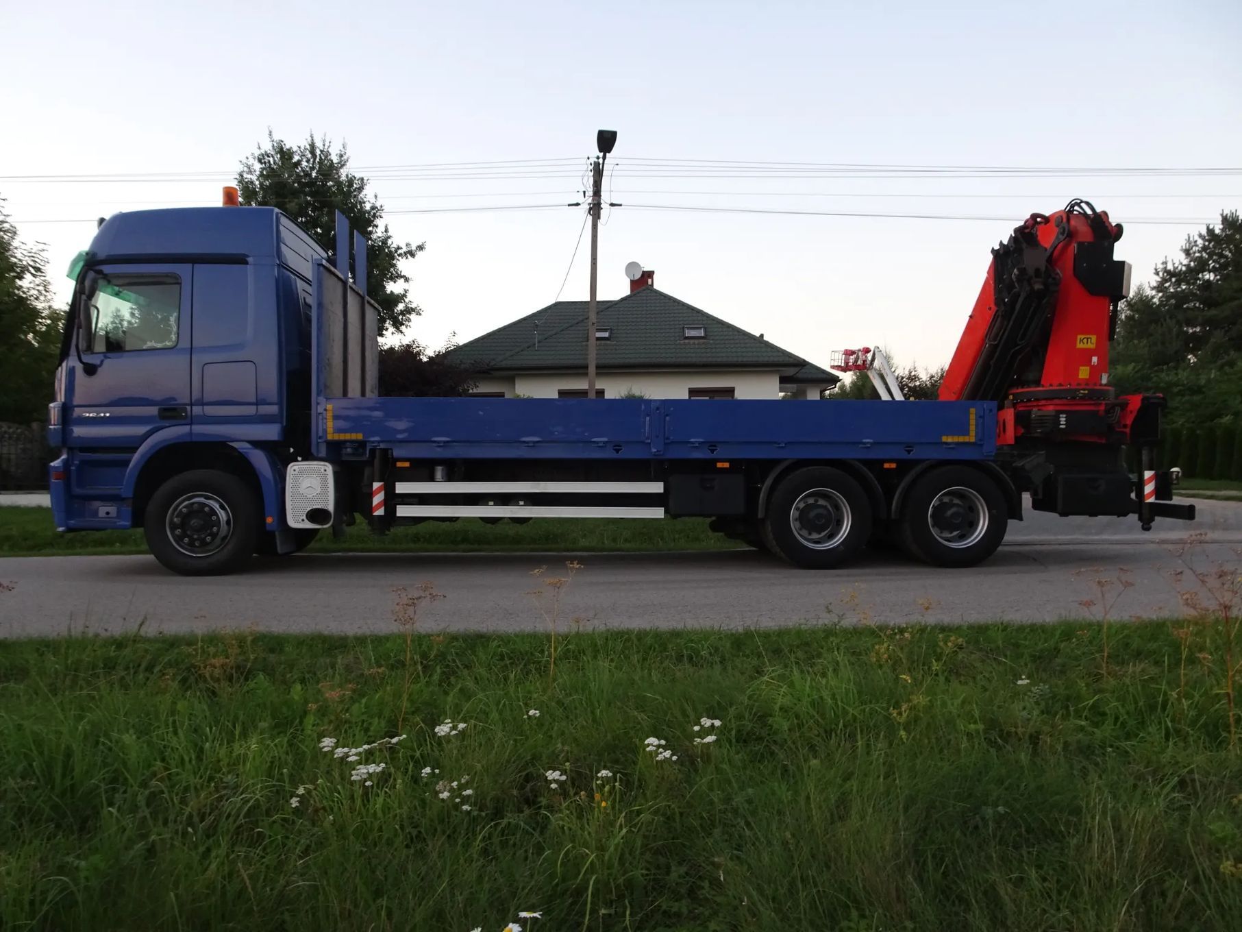 Mercedes-Benz Actros 2641 6x4 Palfinger PK 56002 stare tacho sprowadzony z Niemiec