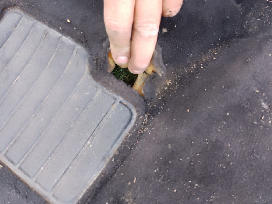 Ковер салона бмв е38.черный