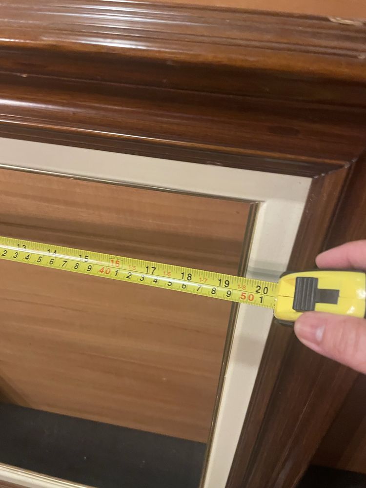 Moldura grande com passpartout