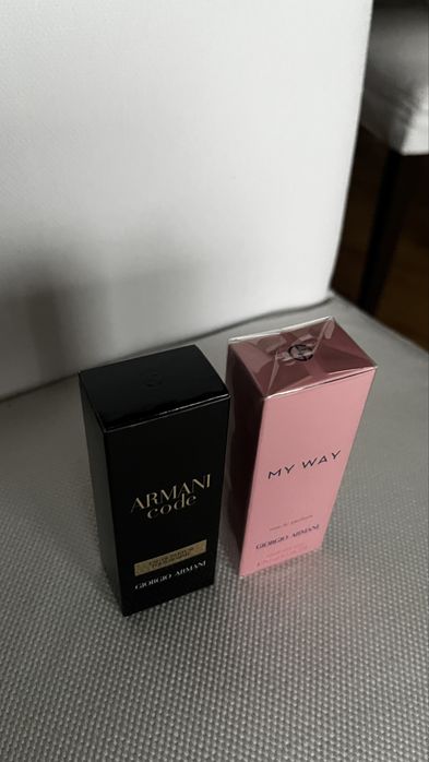 Zestaw - Armani Code, Armani My Wat