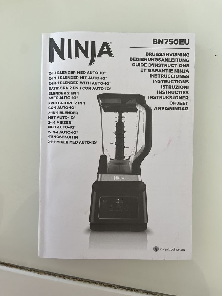 Блендер Ninja 2-в-1 BN750EU