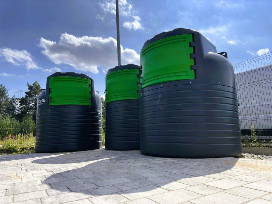 Zbiornik na olej napędowy paliwo ON 1000L 1500L 2000L 2500L 5000L