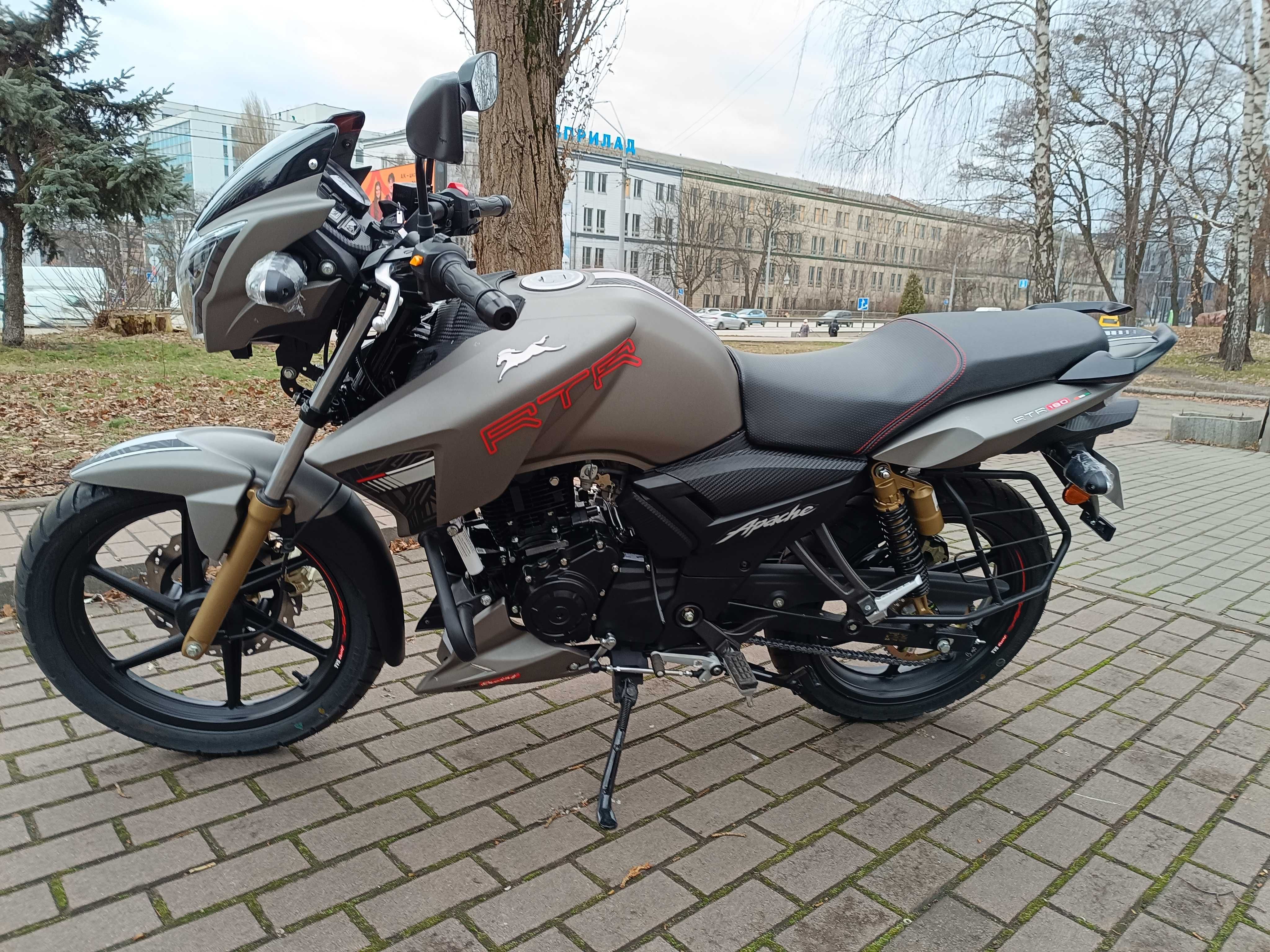 Мотоцикл вир. Індія TVS APACHE RTR 180/Bajaj/Кредит/Гарантія