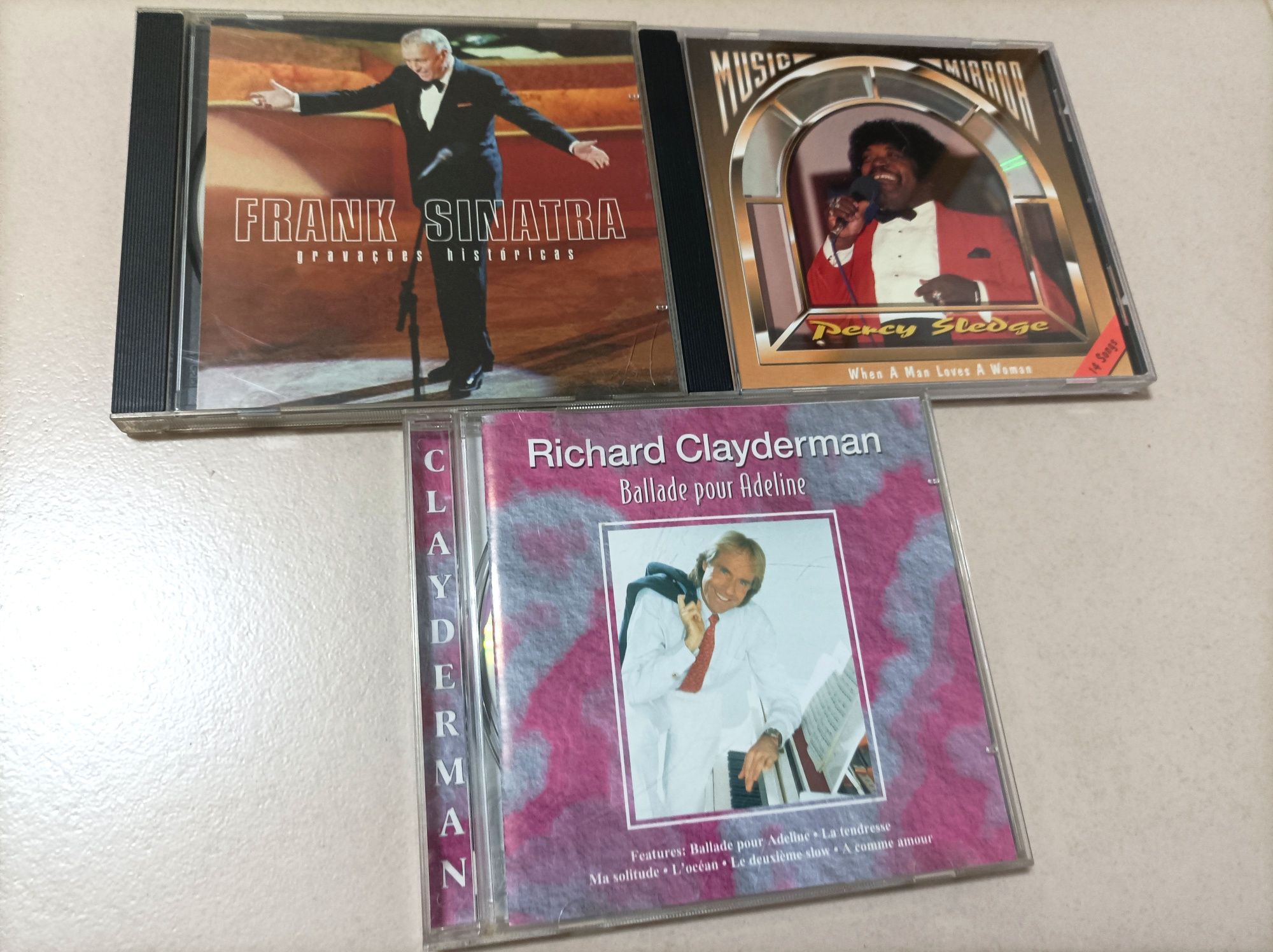 Lote de 9 CDs de música Jazz & Blues
