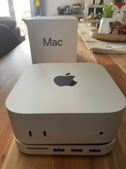 Mac Mini M4 16gb Ram 256gb + Satechi HUB + 1tb SSD NVME Crucial
