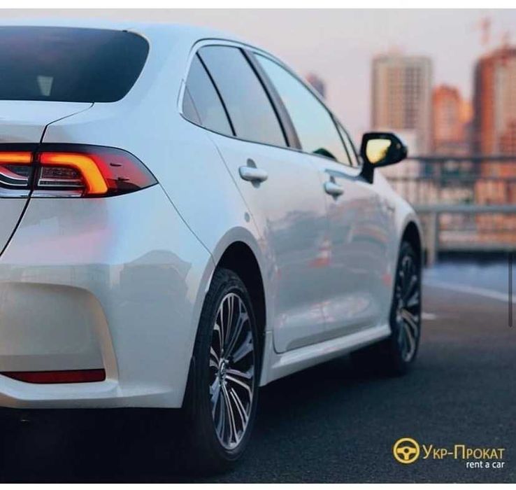 Прокат,оренда авто, подобово, Тернопіль Укр-прокат Toyota Corolla 2019