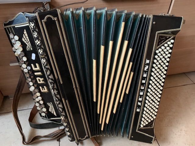 Akordeon guzikowy HAGSTROM EXCELLENT 120 basów UNIKAT kolekcjonerski