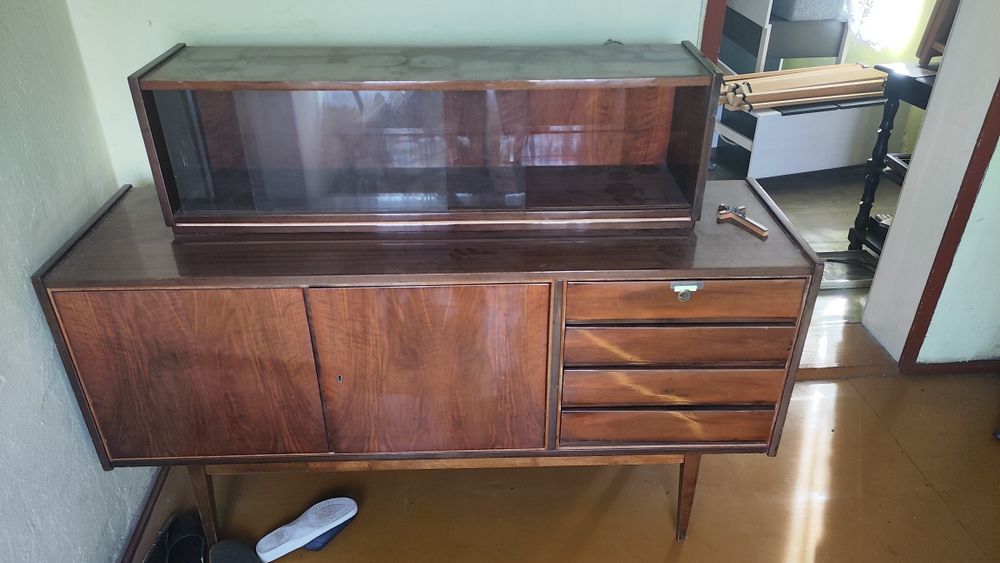 Komoda z nadstawka 1973 PRL