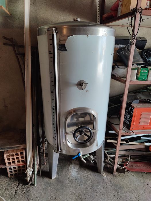 Trituradora de uvas/ recipiente e cuba 350L