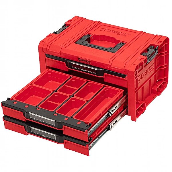 Skrzynka Z Szufladami Qbrick Pro Drawer 3 Red Hd #
