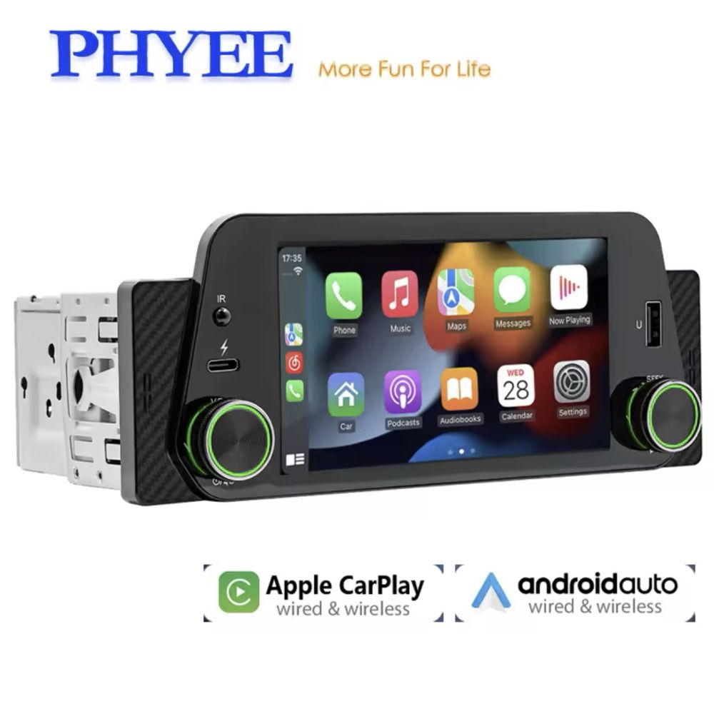 Wireless CarPlay 1-din F152W