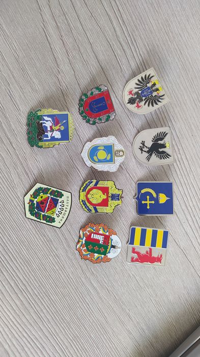 Значок, значки області України