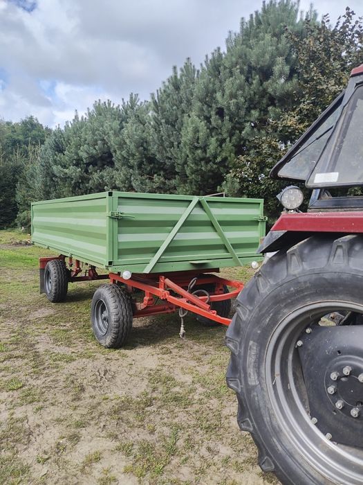 Przyczepa rolnicza wywrotka D732 D35 zarejestrowana