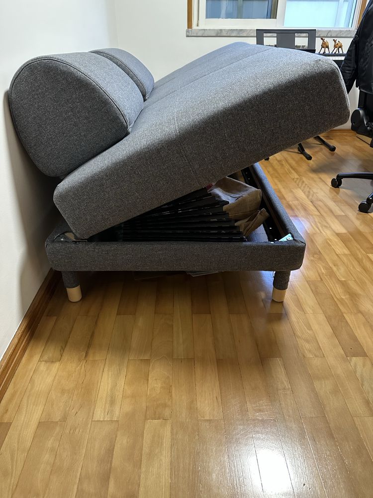Sofa ikea NOVO com colchao cama embutido