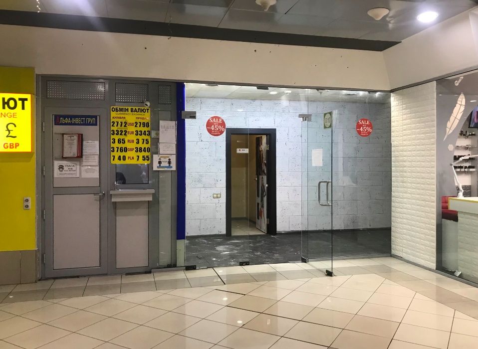 Аренда 103м в ТЦ "Олимпийский", ул. Б.Васильковская 72. Без комиссии