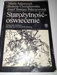 Starożytność Oświecenie Adamczyk Chrząstowska Pokrzywniak