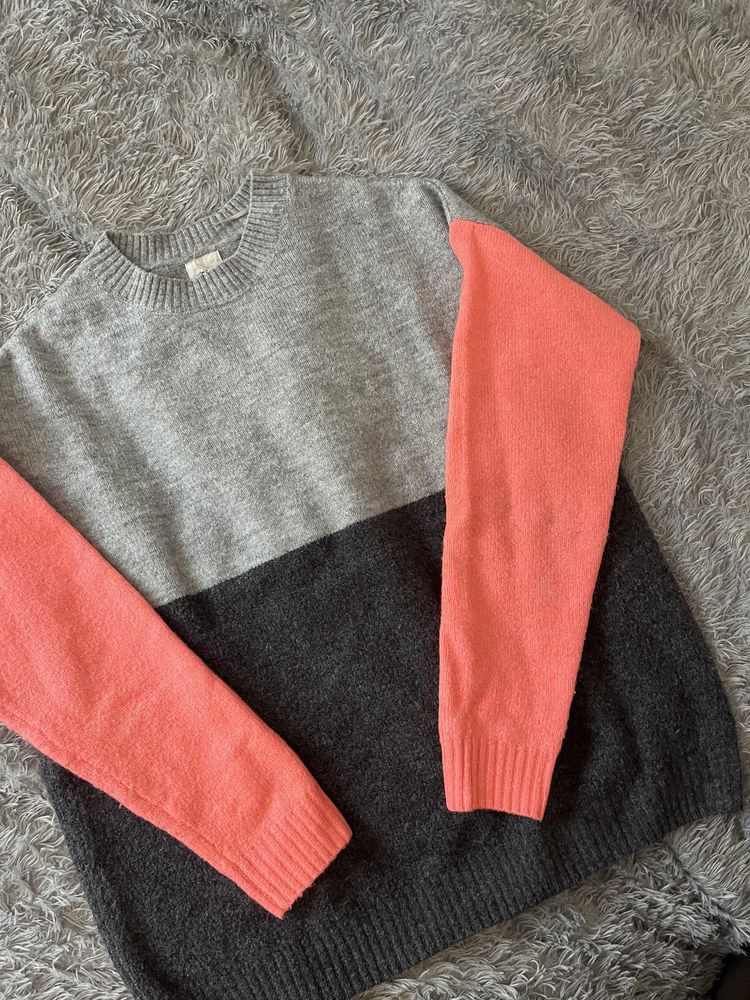 Sweter damski kolorowy