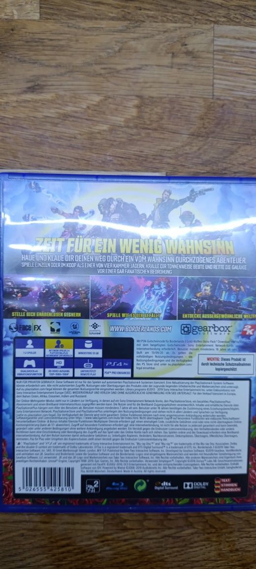 Borderlands3 PS4 wysyłka olx