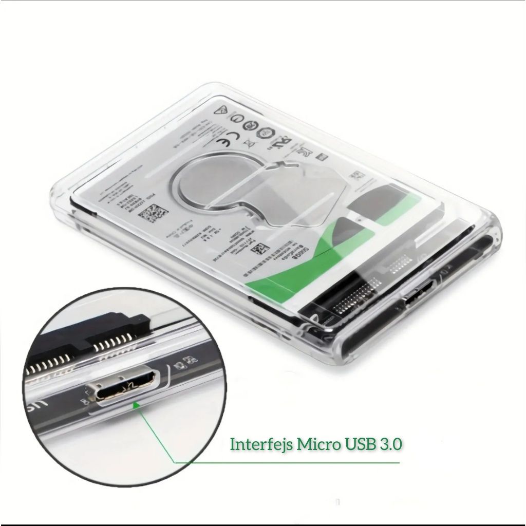Obudowa kieszeń dysk zewnętrzny SSD / HDD 2.5"