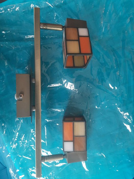 Projector com 2 focos luz