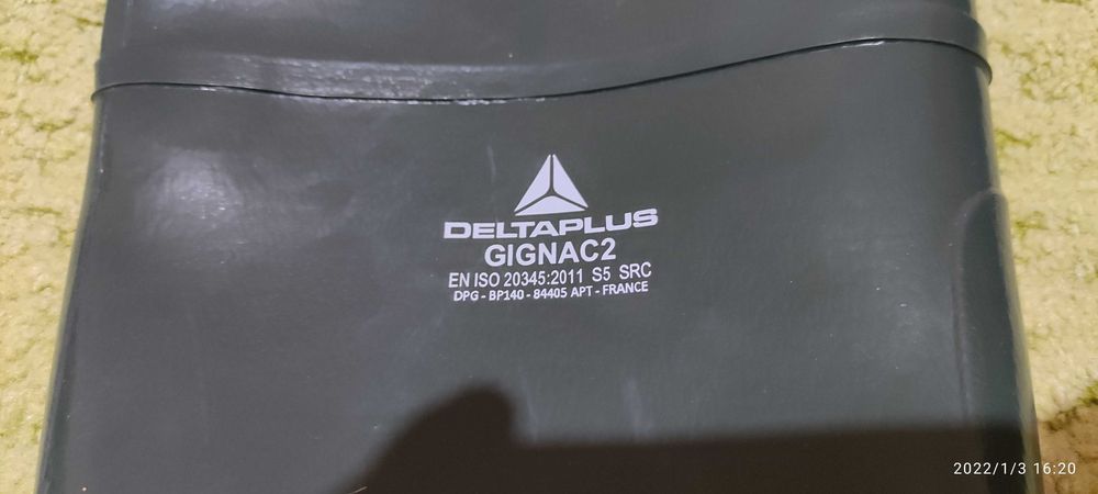 Сапоги строительные DELTA PLUS 41