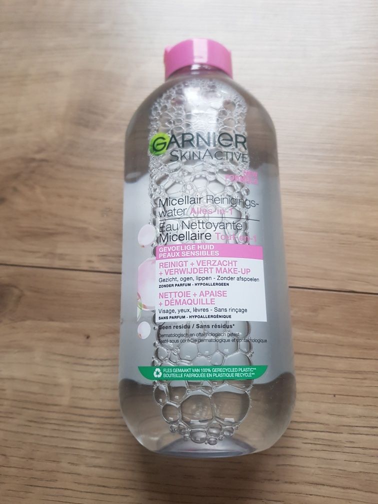 Nowy płyn mineralny do twarzy Garnier Skin Active 400ml