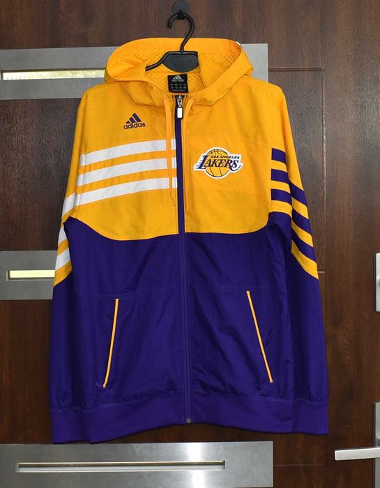 Adidas Los Angeles Lakers 2011 NBA Sportowa Bluza S