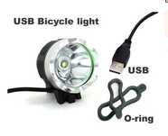 Вело фара USB или 8.4в CREE XM-L T6 500Lm велосипед велофара фонарь